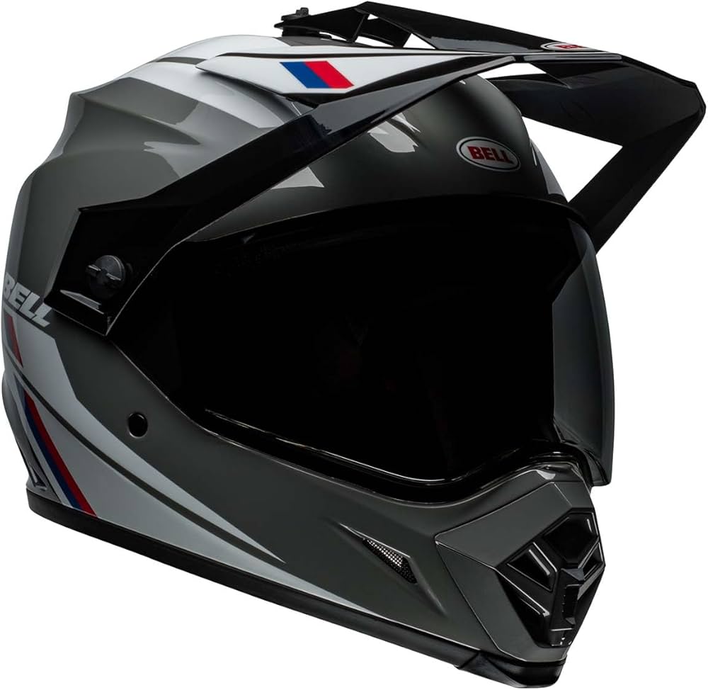 Amazon.com: Bell MX-9 Adventure MIPS Helmet (Alpine Gloss Nardo